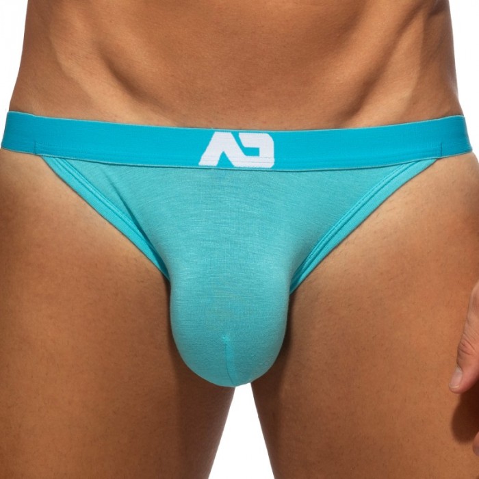 Jock strap de la marque ADDICTED - Jockstrap Addicted Bamboo Skin Layer - Bleu Ciel - Ref : AD1499 C08