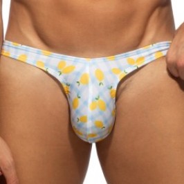 Bath Brief of the brand ADDICTED - Mini Bikini de Bain Addicted Lemon - Bleu - Ref : ADS395 C23