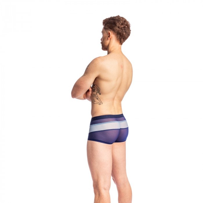 Boxer, shorty de la marque L HOMME INVISIBLE - Boxer Push-Up L Homme Invisible Skagen - Bleu - Ref : MY39W SKA 249