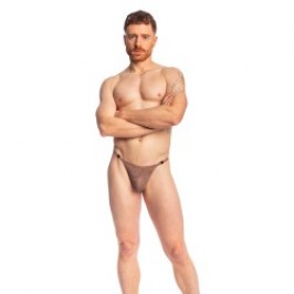 Schnur der Marke L HOMME INVISIBLE - String l Homme Invisible Nissi Striptease - Marron - Ref : UW21X NIS 020