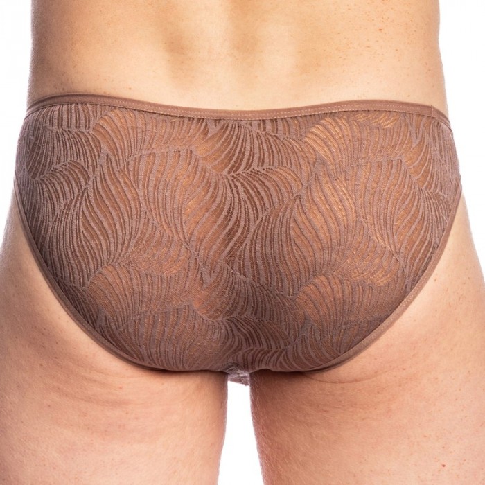Slip del marchio L HOMME INVISIBLE - copy of String Bikini l Homme Invisible Nissi - Marron - Ref : UW34 NIS 020