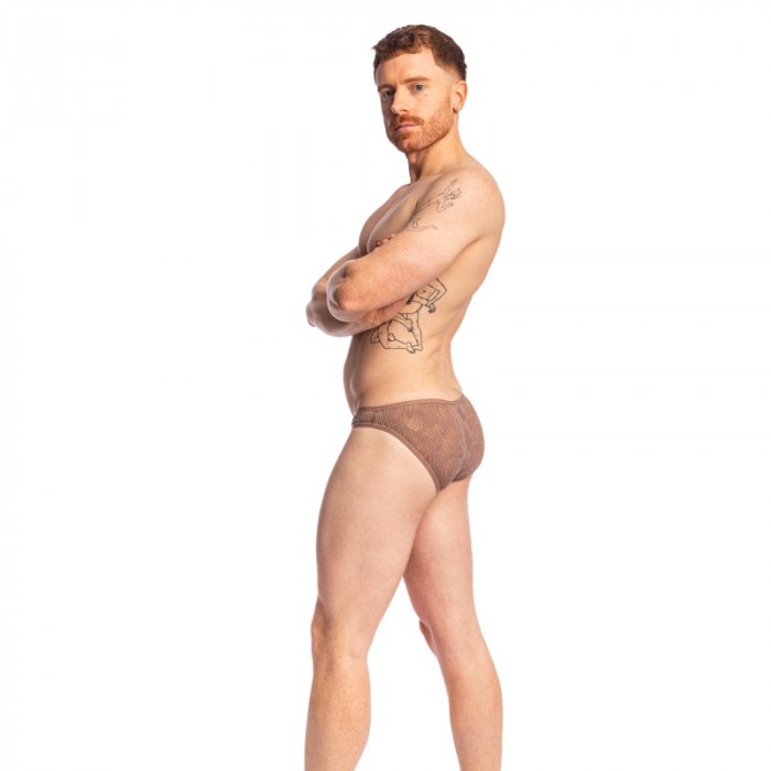 Slip del marchio L HOMME INVISIBLE - copy of String Bikini l Homme Invisible Nissi - Marron - Ref : UW34 NIS 020