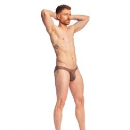 Slip del marchio L HOMME INVISIBLE - copy of String Bikini l Homme Invisible Nissi - Marron - Ref : UW34 NIS 020