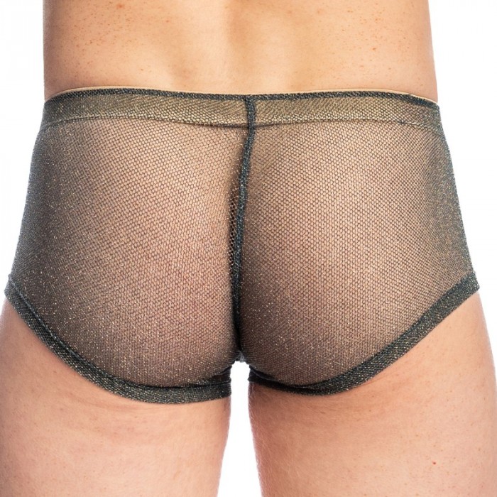 Boxer, shorty de la marque L HOMME INVISIBLE - Mini Boxer Push-Up l Homme Invisible Bergen - Noir - Ref : UW09 BER 284