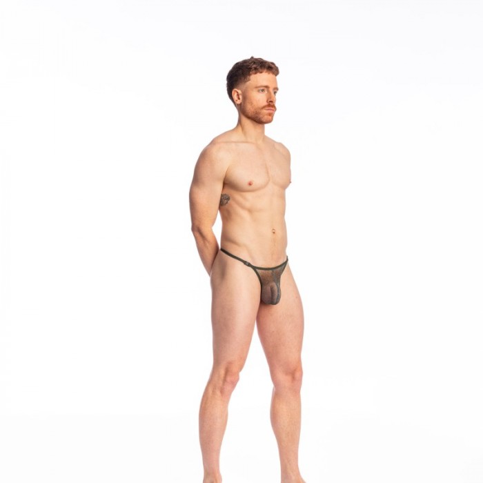 Schnur der Marke L HOMME INVISIBLE - copy of String Bikini l Homme Invisible Bergen - Noir - Ref : UW08 BER 284