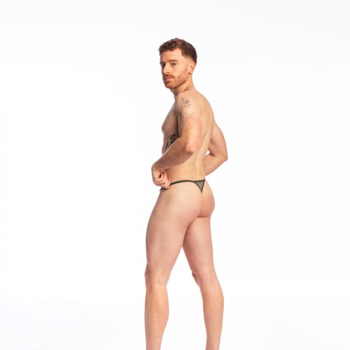 Schnur der Marke L HOMME INVISIBLE - copy of String Bikini l Homme Invisible Bergen - Noir - Ref : UW08 BER 284