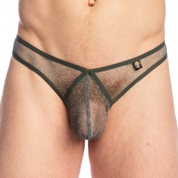 String de la marque L HOMME INVISIBLE - String Bikini l Homme Invisible Bergen - Noir - Ref : UW19 BER 28