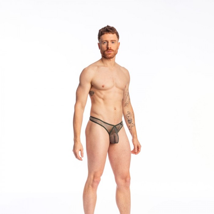 String de la marque L HOMME INVISIBLE - String Bikini l Homme Invisible Bergen - Noir - Ref : UW19 BER 28