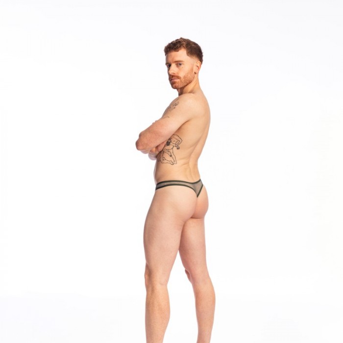 String de la marque L HOMME INVISIBLE - String Bikini l Homme Invisible Bergen - Noir - Ref : UW19 BER 28