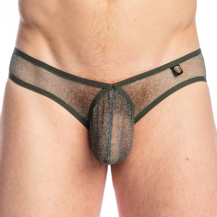 Slip, Tanga de la marque L HOMME INVISIBLE - V Slip l Homme Invisible Bergen - Noir - Ref : UW20 BER 284