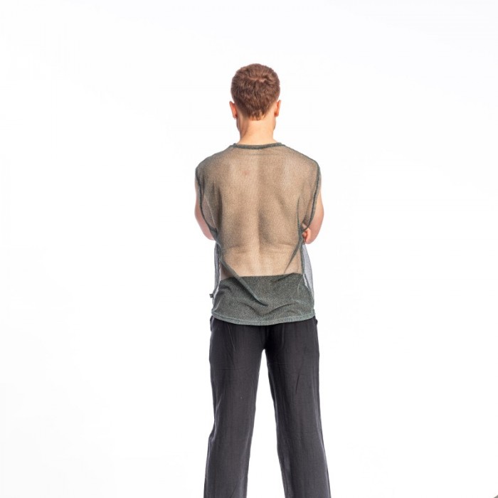 Débardeur de la marque L HOMME INVISIBLE - Débardeur l Homme Invisible Bergen - Noir - Ref : SP09 BER 284