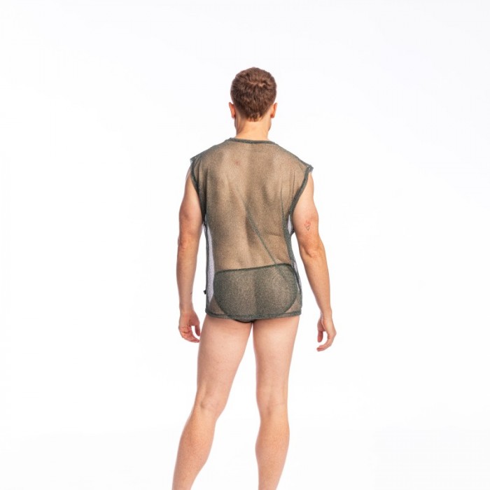 Tank top der Marke L HOMME INVISIBLE - copy of String Bikini l Homme Invisible Bergen - Noir - Ref : SP09 BER 284