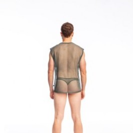 Débardeur de la marque L HOMME INVISIBLE - Débardeur l Homme Invisible Bergen - Noir - Ref : SP09 BER 284