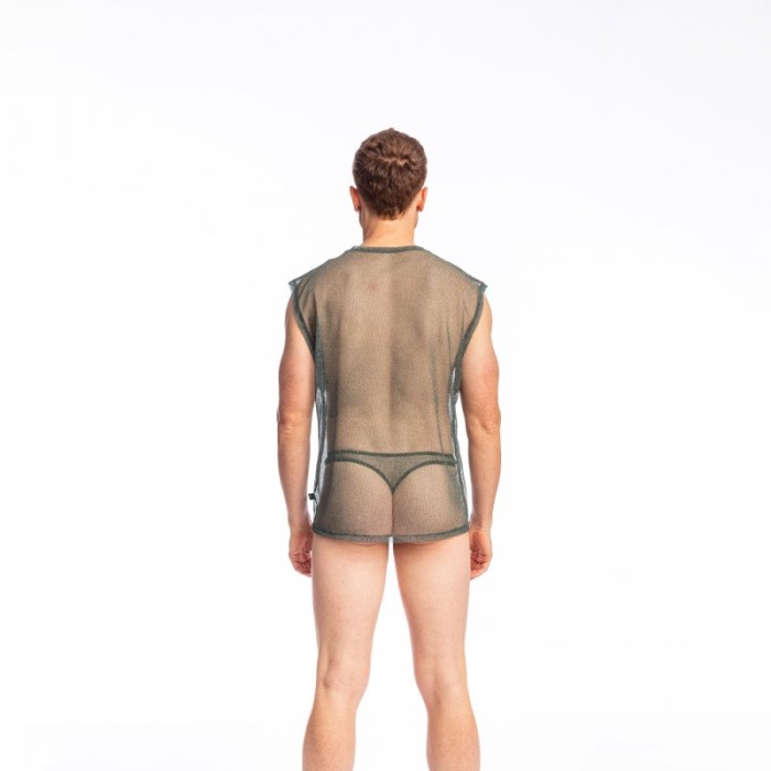 Débardeur de la marque L HOMME INVISIBLE - Débardeur l Homme Invisible Bergen - Noir - Ref : SP09 BER 284