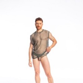 Débardeur de la marque L HOMME INVISIBLE - Débardeur l Homme Invisible Bergen - Noir - Ref : SP09 BER 284