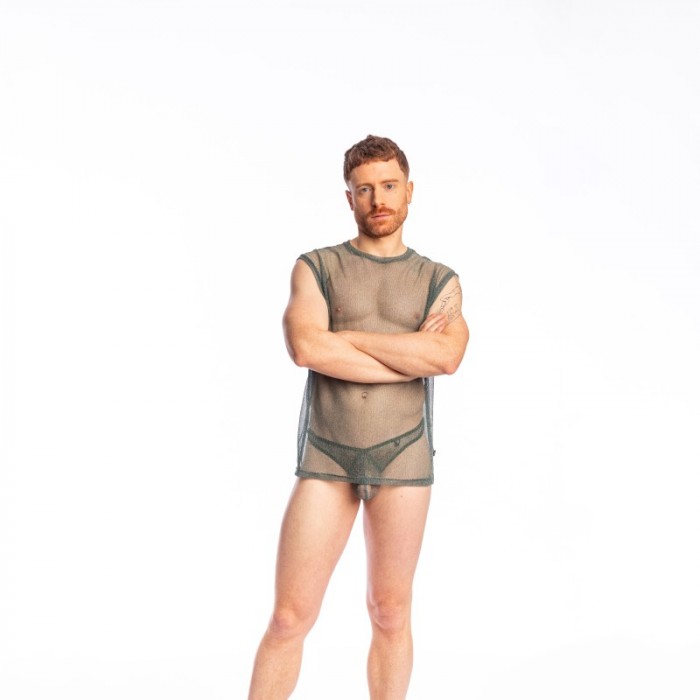 Tank top der Marke L HOMME INVISIBLE - copy of String Bikini l Homme Invisible Bergen - Noir - Ref : SP09 BER 284