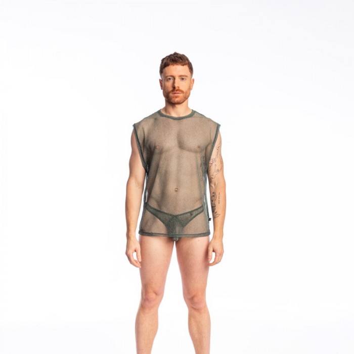 Tank top der Marke L HOMME INVISIBLE - copy of String Bikini l Homme Invisible Bergen - Noir - Ref : SP09 BER 284