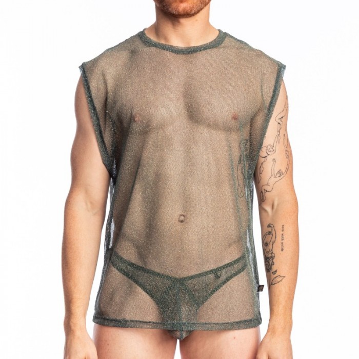 Tank top der Marke L HOMME INVISIBLE - copy of String Bikini l Homme Invisible Bergen - Noir - Ref : SP09 BER 284