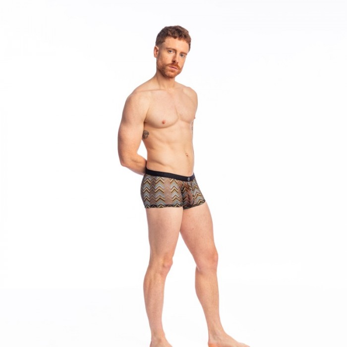 Boxer shorts, Shorty of the brand L HOMME INVISIBLE - Boxer Push-Up l Homme Invisible Islay - Noir - Ref : UW25 ISL 001