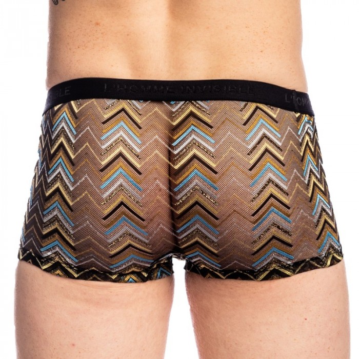 Boxer shorts, Shorty of the brand L HOMME INVISIBLE - Boxer Push-Up l Homme Invisible Islay - Noir - Ref : UW25 ISL 001