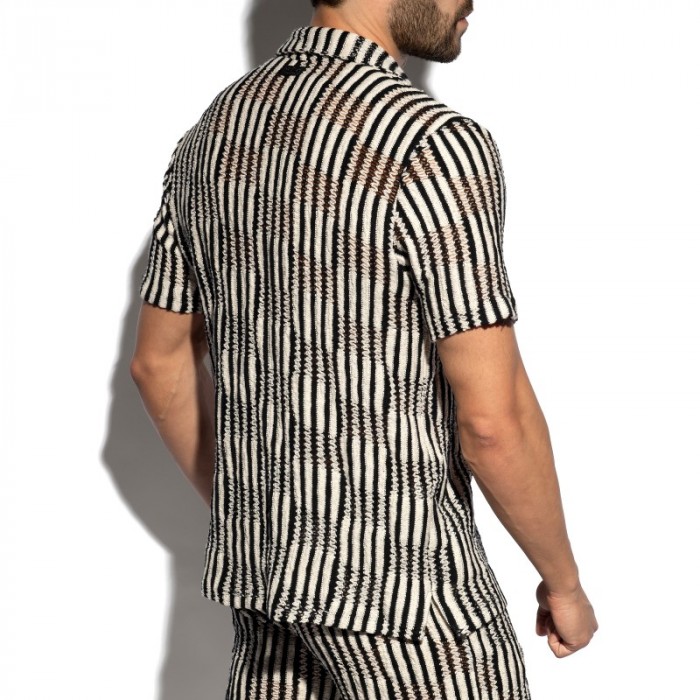 Chemise de la marque ADDICTED - Chemise Addicted Optic Rhythme Édition Limitée - Ref : SHT041 C10