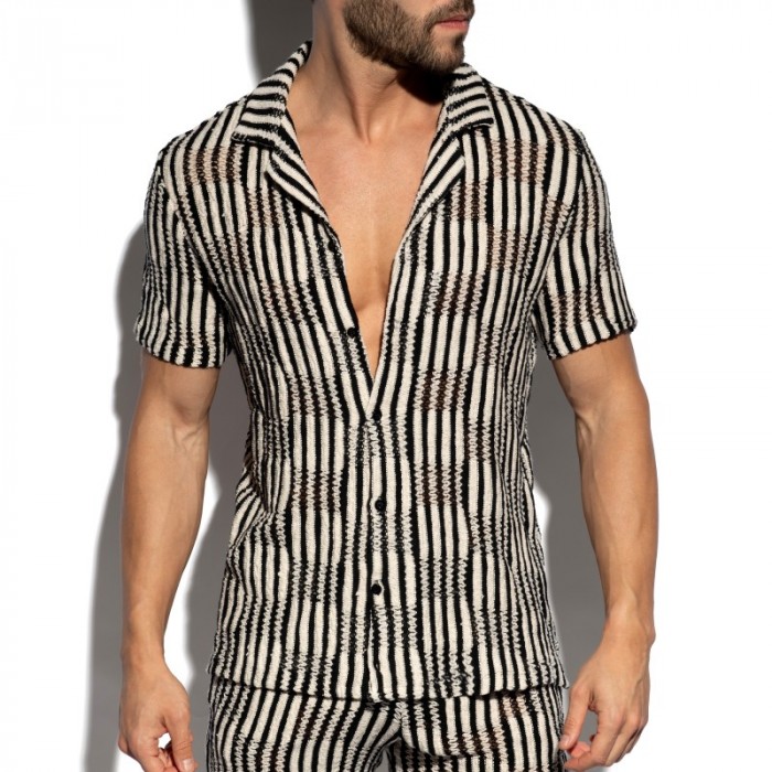 Chemise de la marque ADDICTED - Chemise Addicted Optic Rhythme Édition Limitée - Ref : SHT041 C10