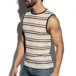 Manches courtes de la marque ES COLLECTION - T-Shirt ES Collection Édition Limitée Artisanal Sleeveless - Ref : TS382 C02