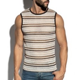 Manches courtes de la marque ES COLLECTION - T-Shirt ES Collection Édition Limitée Artisanal Sleeveless - Ref : TS382 C02