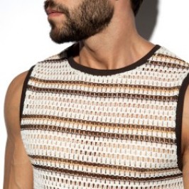 Manches courtes de la marque ES COLLECTION - T-Shirt ES Collection Édition Limitée Artisanal Sleeveless - Ref : TS382 C02