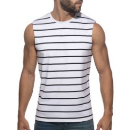 Canotta del marchio ADDICTED - Débardeur Large Addicted Stripes Wavy - Ref : AD1529 C01