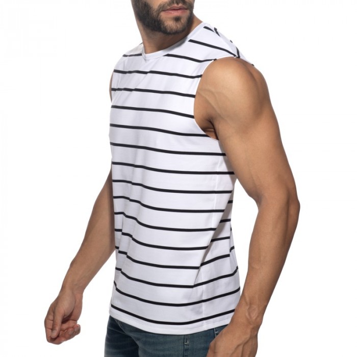 Débardeur de la marque ADDICTED - Débardeur Large Addicted Édition Limitée Stripes Wavy - Ref : AD1529 C01