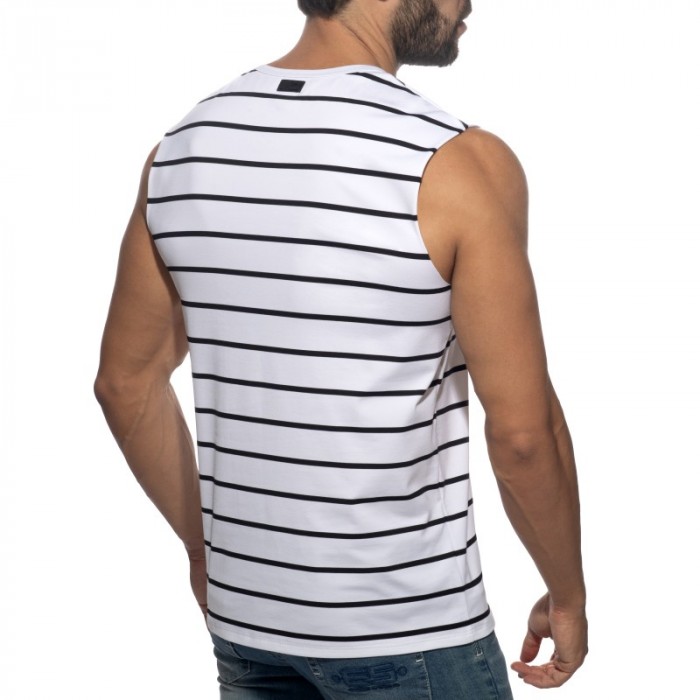 Débardeur de la marque ADDICTED - Débardeur Large Addicted Édition Limitée Stripes Wavy - Ref : AD1529 C01