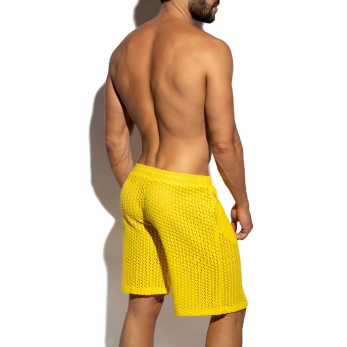 Bermuda de la marca ES COLLECTION - copy of Shirt Es Collection Eyelet Édition Limitée - Jaune - Ref : SP371 C03