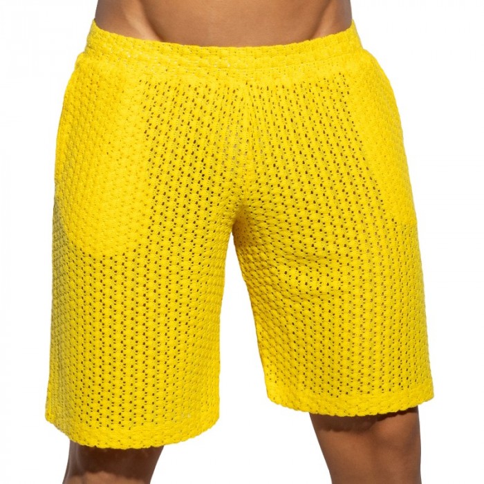 Bermuda de la marca ES COLLECTION - copy of Shirt Es Collection Eyelet Édition Limitée - Jaune - Ref : SP371 C03