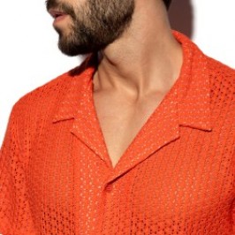 Camisa de la marca ES COLLECTION - copy of Shirt Es Collection Eyelet Édition Limitée - Jaune - Ref : SHT043 C04