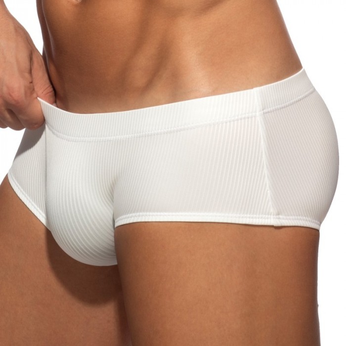Slip, Tanga de la marque ADDICTED - Slip Addicted B & W Sunga Édition Limitée - Blanc - Ref : AD1507 C01
