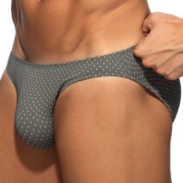 Bikini Addicted Charcoal Dots