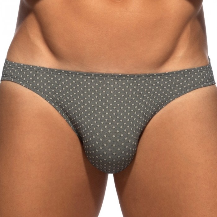 Brief of the brand ADDICTED - copy of Mini Bikini Addicted Charcoal Dots - Ref : AD1513 C15