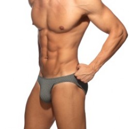 Brief of the brand ADDICTED - copy of Mini Bikini Addicted Charcoal Dots - Ref : AD1513 C15