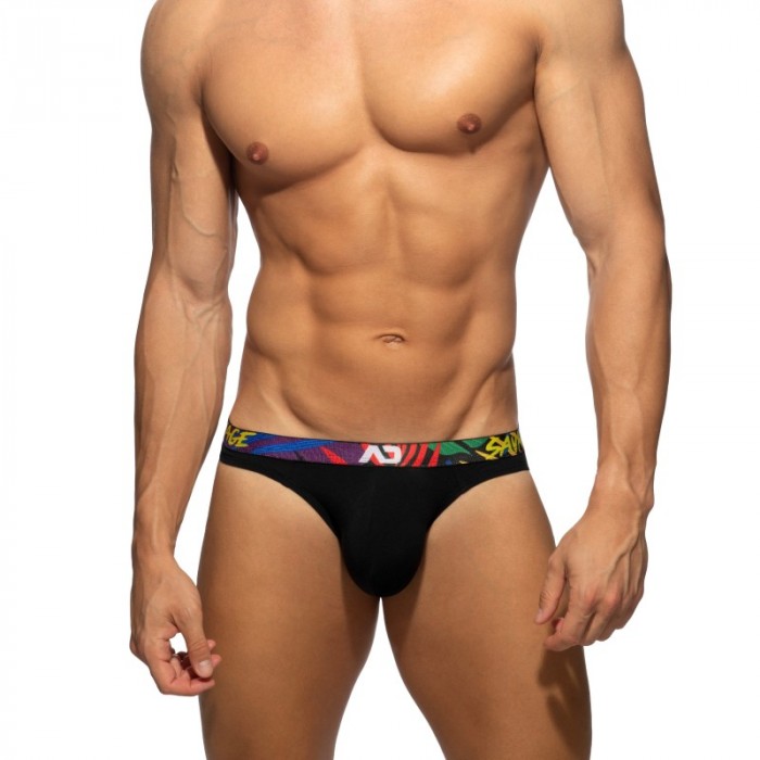 Slip, Tanga de la marque ADDICTED - Bikini Addicted Savage AD Modal - Ref : AD1492 C10