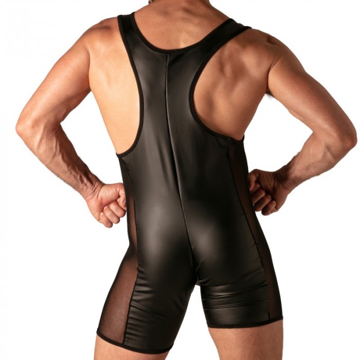 Fabriqués en France de la marque ABSOLU MALE - Singlet Absolu Male Rebel Zip - Ref : AM0035N