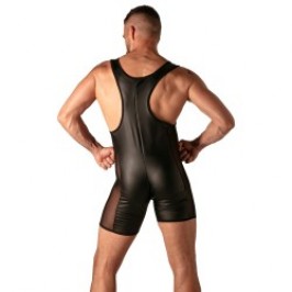 Fabriqués en France de la marque ABSOLU MALE - Singlet Absolu Male Rebel Zip - Ref : AM0035N