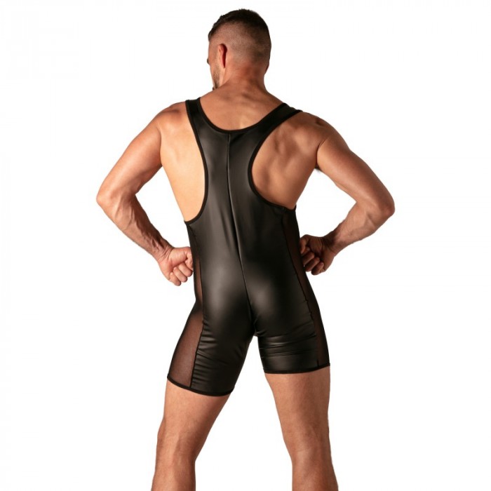 Fabriqués en France de la marque ABSOLU MALE - Singlet Absolu Male Rebel Zip - Ref : AM0035N