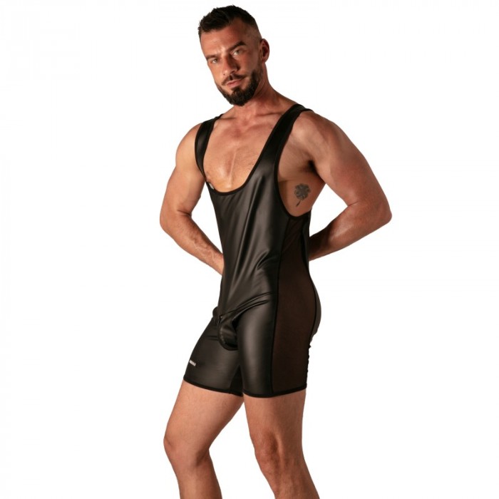 Fabriqués en France de la marque ABSOLU MALE - Singlet Absolu Male Rebel Zip - Ref : AM0035N