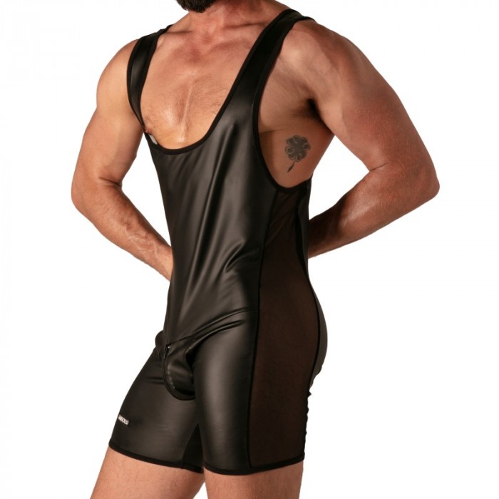 Fabriqués en France de la marque ABSOLU MALE - Singlet Absolu Male Rebel Zip - Ref : AM0035N