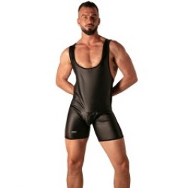 Fabriqués en France de la marque ABSOLU MALE - Singlet Absolu Male Rebel Zip - Ref : AM0035N