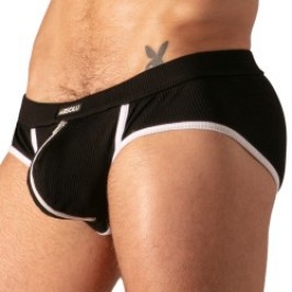Slip, Tanga de la marque ABSOLU MALE - Slip Zip Absolu Male Rib - Ref : AM0043N