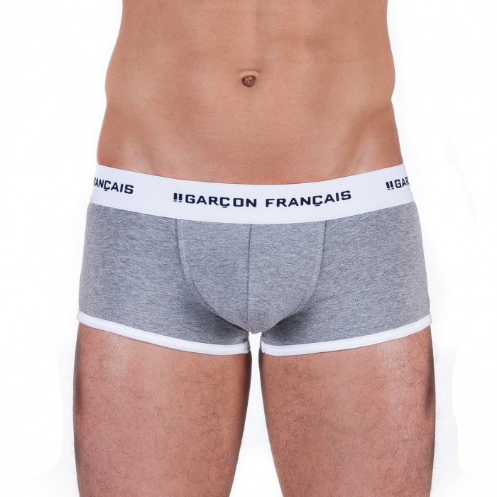 Le Boxer gris - ref :  GFB  GRIS