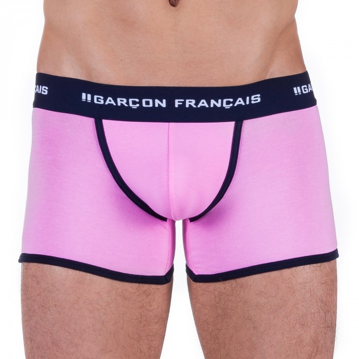 Le Boxer long rose - ref :  GFBL ROSE