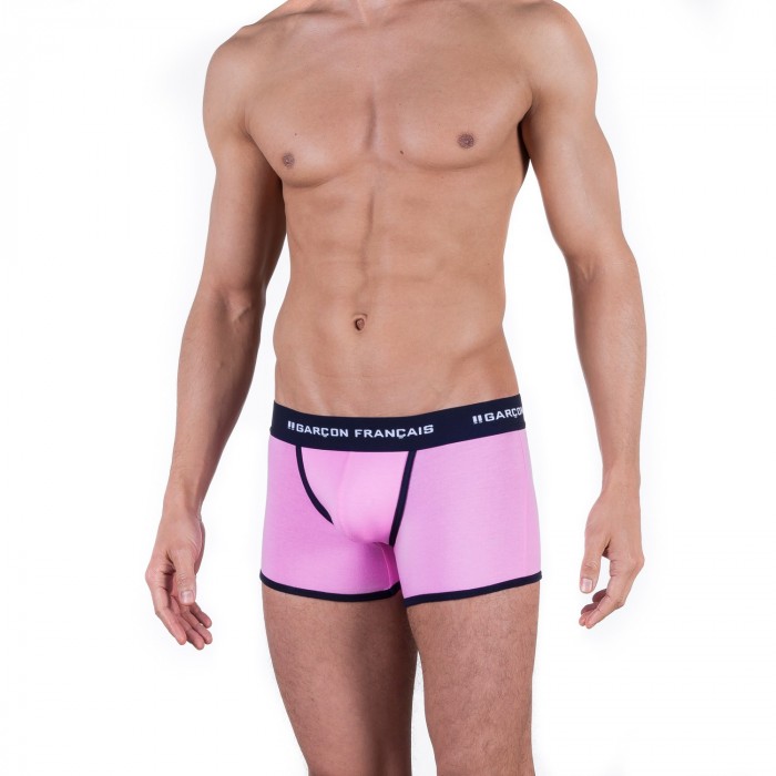 Le Boxer long rose - ref :  GFBL ROSE